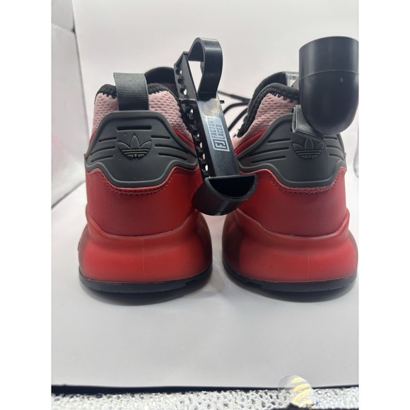 Adidas x Ninja ZX 2K Boost Men's True Pink Core White Black Scarlet Red Size 10 - Picture 3 of 13